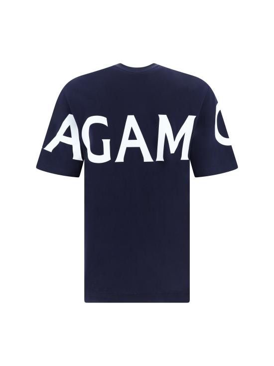 Salvatore Ferragamo SALVATORE FERRAGAMO Men T-Shirts 771855 002 BLUE Size US S / EU 44-46 / 1 - 2 Thumbnail