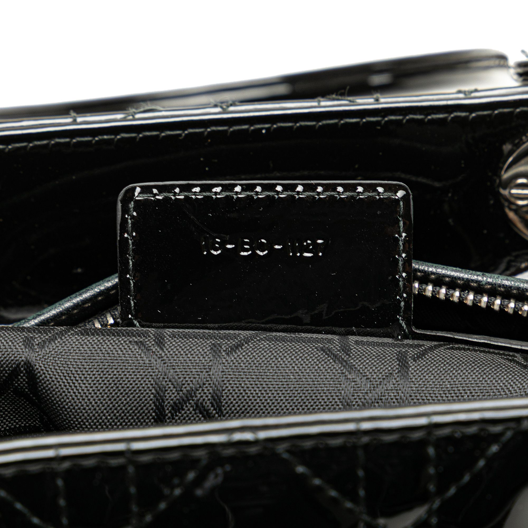 Dior Dior Large Patent Cannage Lady Dior Size ONE SIZE - 6 Thumbnail