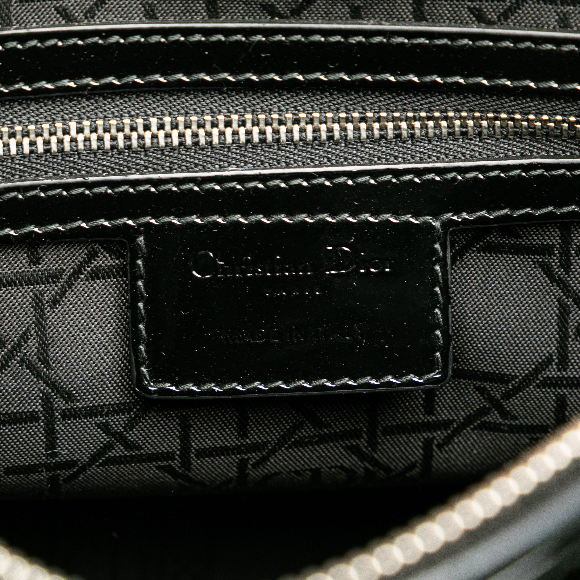 Dior Dior Large Patent Cannage Lady Dior Size ONE SIZE - 5 Thumbnail