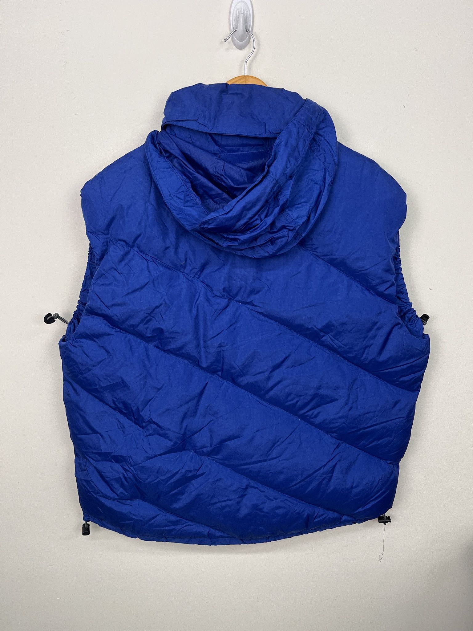 Vintage Vitnage Polo Sport Blue Hooded Puffer Vest Size XXL Size US XXL / EU 58 / 5 - 3 Thumbnail
