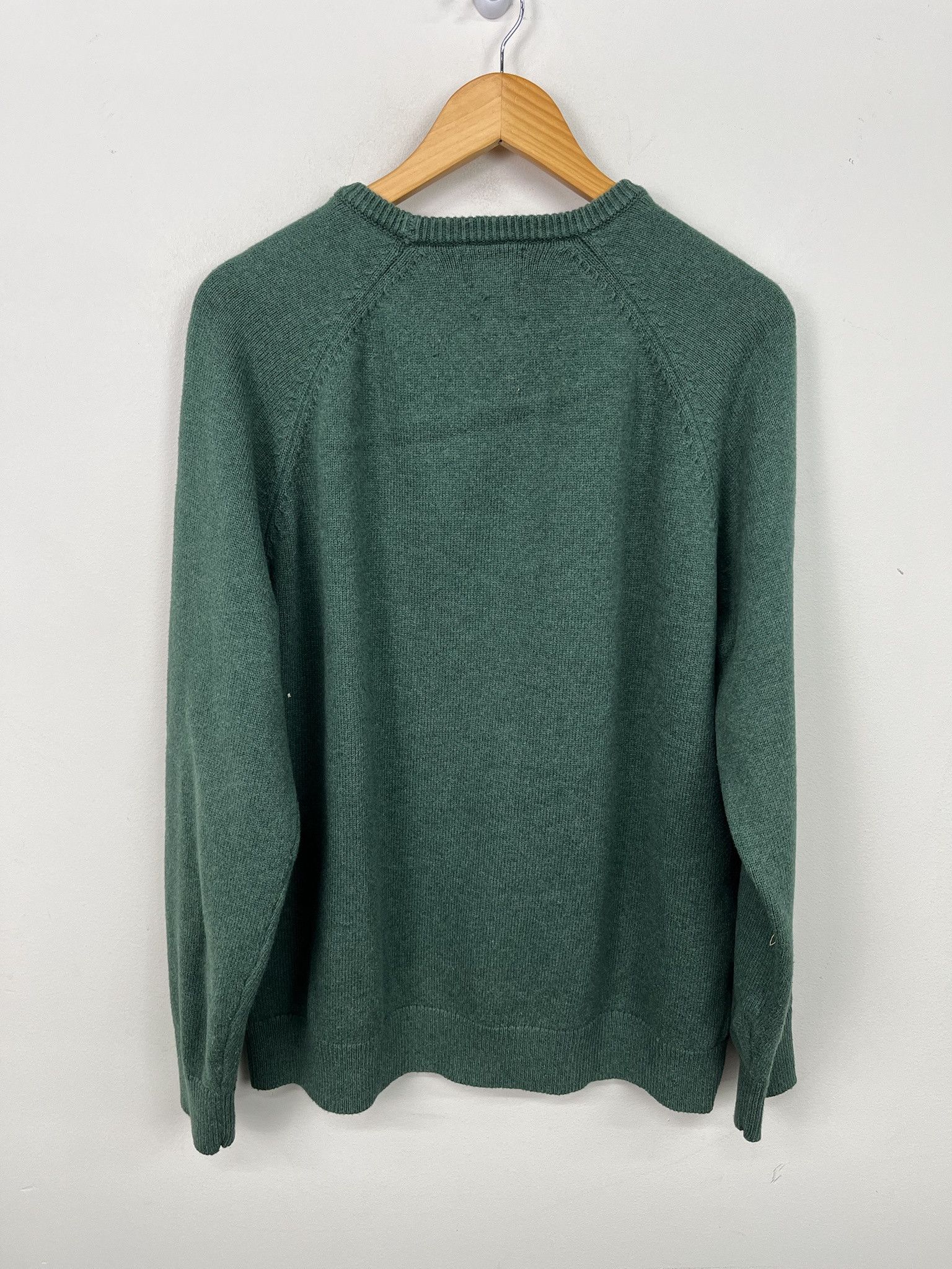 L.L. Bean Vintage LL Bean Like New Green Knit Sweater Size XXL Size US XXL / EU 58 / 5 - 2 Thumbnail