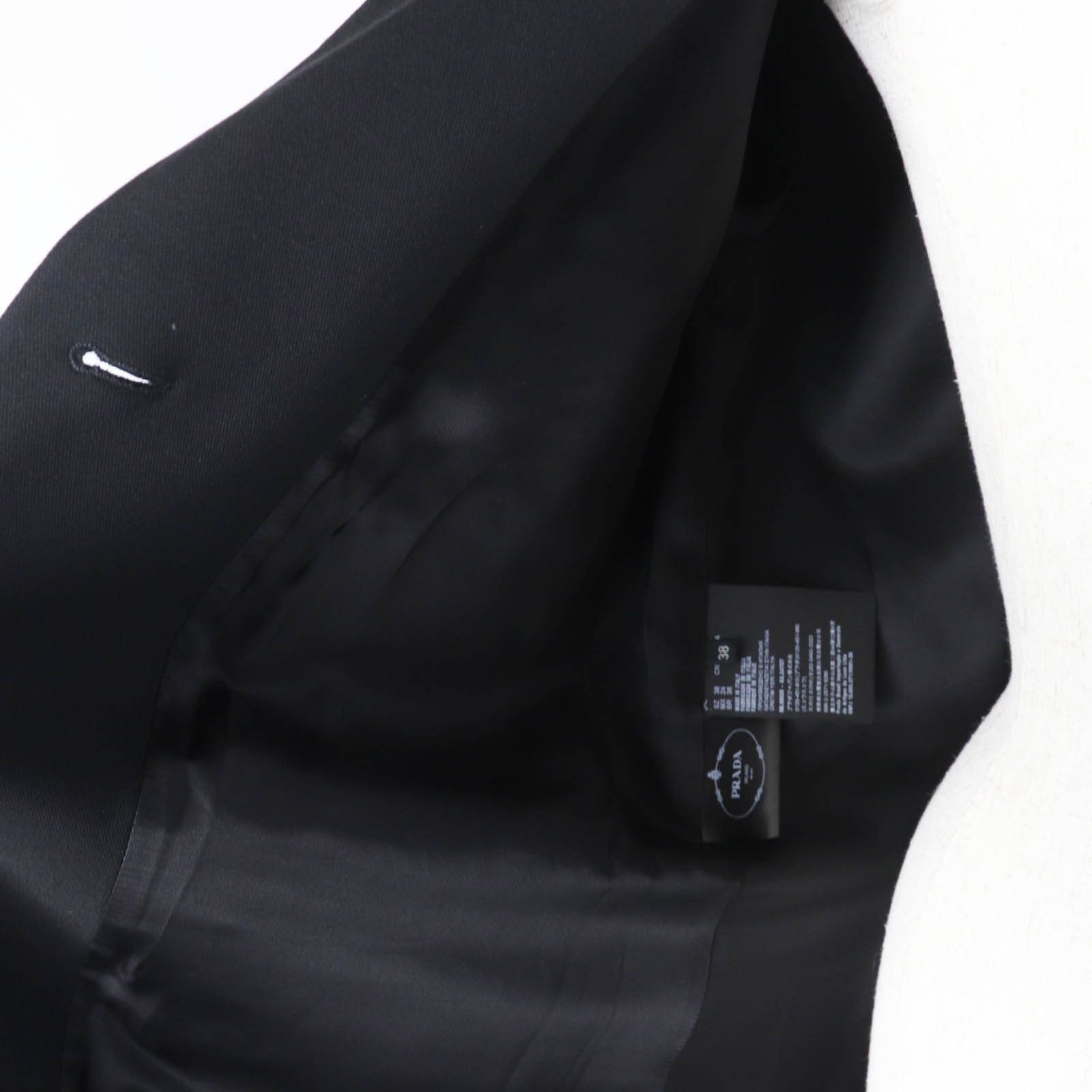 Prada Prada Prada Chester Wool Polyurethane Coat Others Outerwear Size ONE SIZE - 5 Thumbnail
