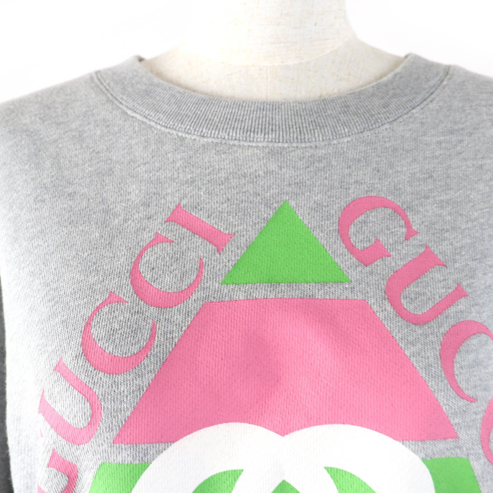 Gucci Gucci Gucci Interlocking G Print Cotton Sweatshirt Cotton Sweatshirts & Hoodies 717404 DUTY FREE for USA Size ONE SIZE - 4 Thumbnail