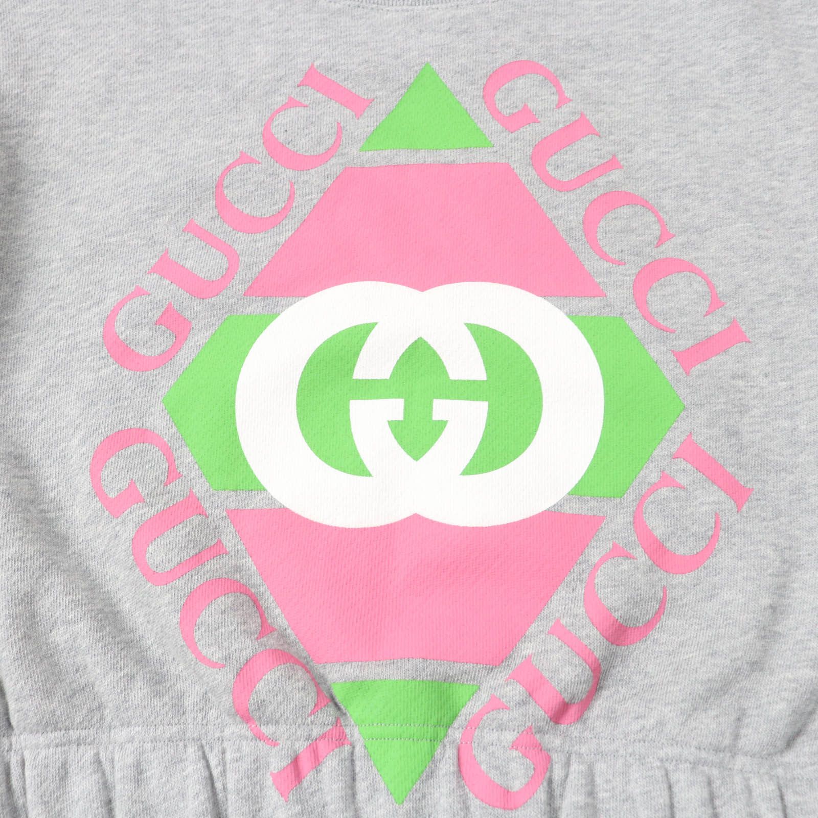 Gucci Gucci Gucci Interlocking G Print Cotton Sweatshirt Cotton Sweatshirts & Hoodies 717404 DUTY FREE for USA Size ONE SIZE - 5 Thumbnail