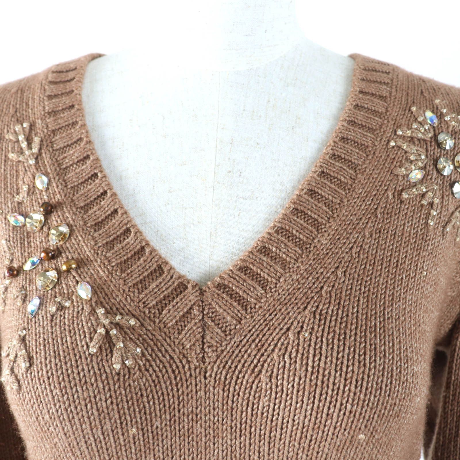 Other Other Loro Piana Beads and jewels Cashmere Silk Knit Others Tops Size ONE SIZE - 4 Thumbnail
