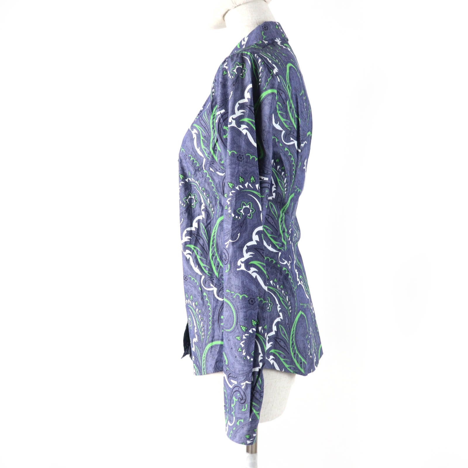 Other ETRO Paisley Pattern Cotton Polyurethane Long Sleeve Shirt Cotton Dress Shirt