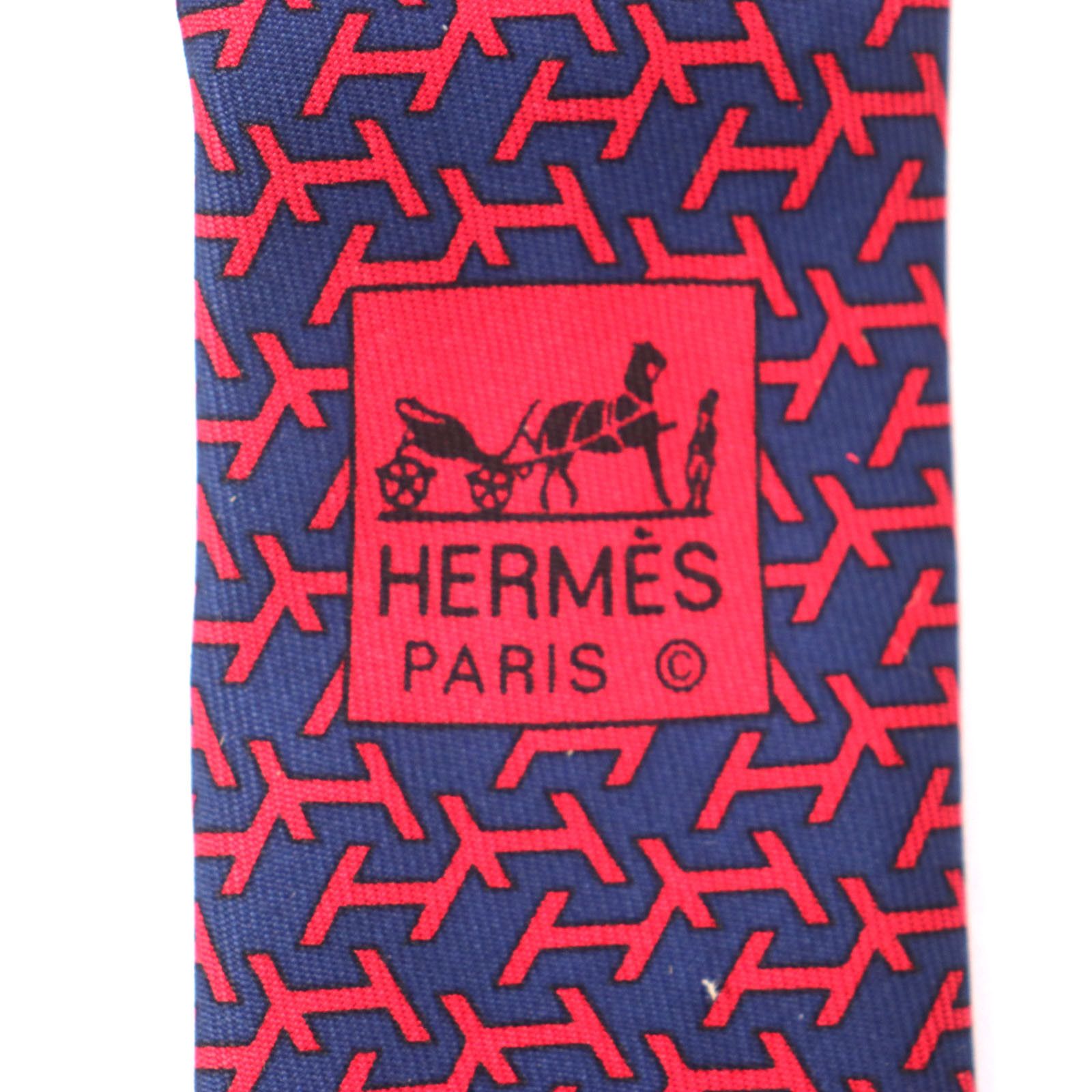 Hermes Hermes Hermes Silk Tie Others Necktie Size ONE SIZE - 6 Thumbnail