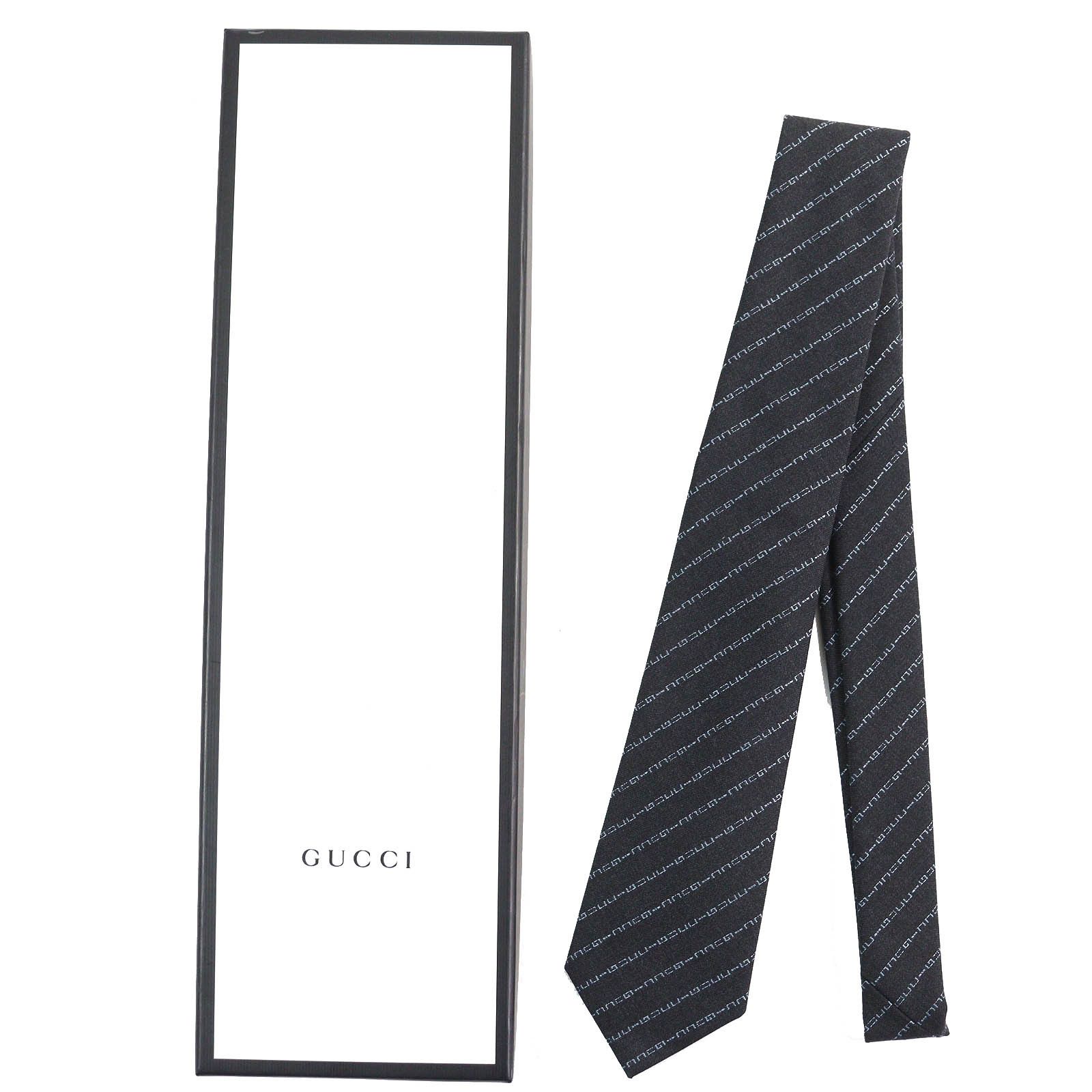 Gucci Gucci Gucci Wool Tie Others Necktie DUTY FREE for USA Size ONE SIZE - 2 Thumbnail