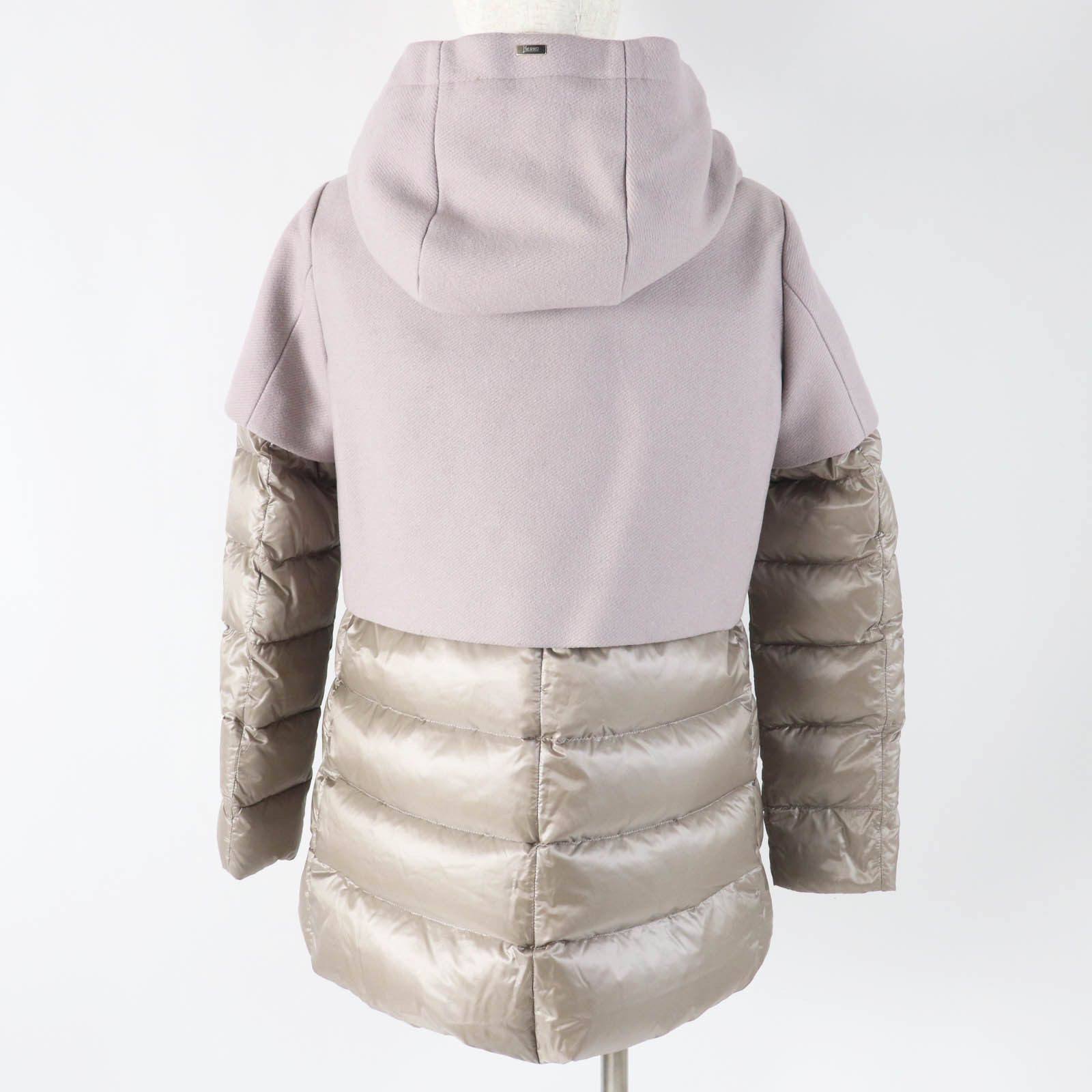 Other Other Herno PI0983D Wool Nylon Down Coat Others Outerwear PI0983D DUTY FREE for USA Size ONE SIZE - 4 Thumbnail