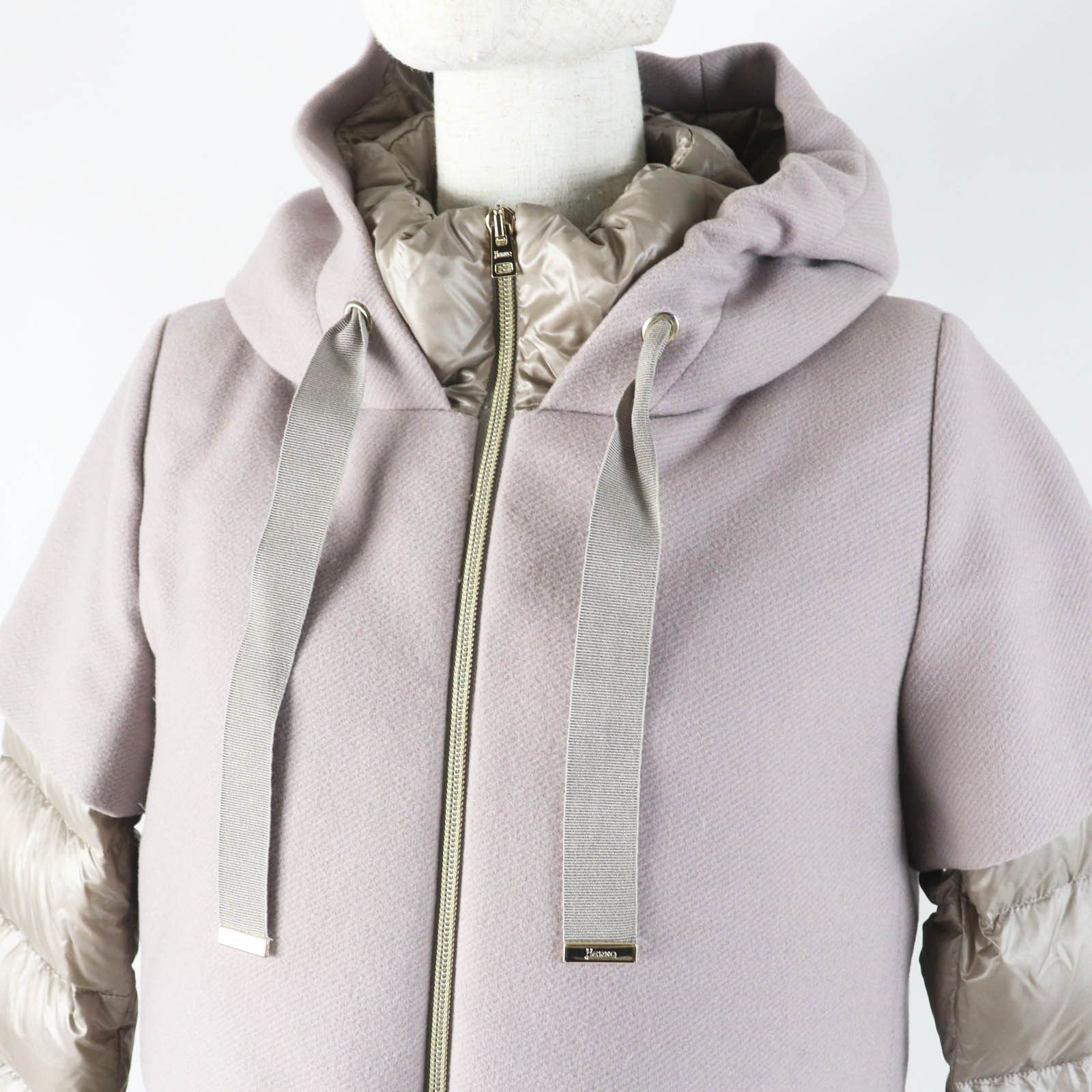 Other Other Herno PI0983D Wool Nylon Down Coat Others Outerwear PI0983D DUTY FREE for USA Size ONE SIZE - 2 Thumbnail