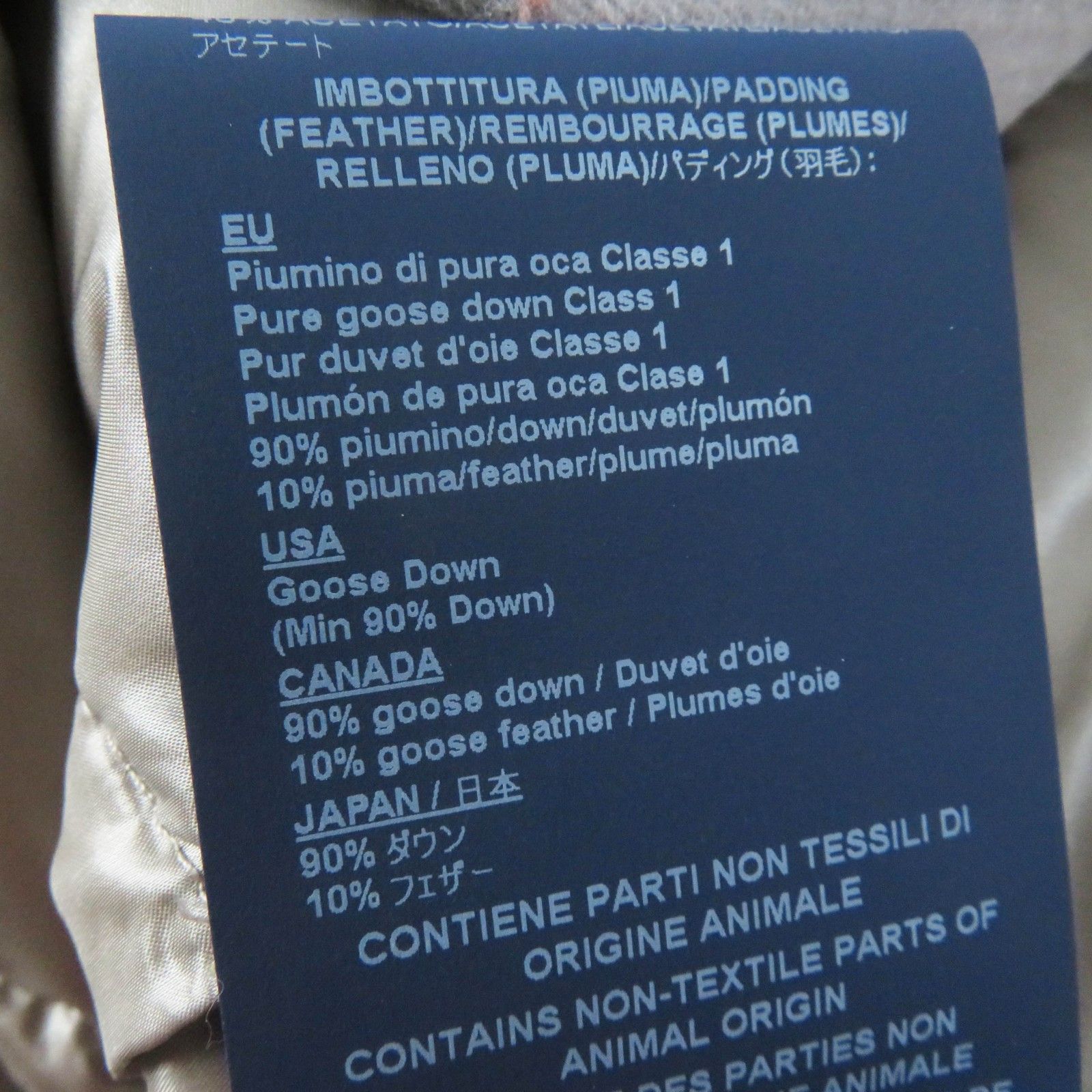 Other Other Herno PI0983D Wool Nylon Down Coat Others Outerwear PI0983D DUTY FREE for USA Size ONE SIZE - 11 Thumbnail