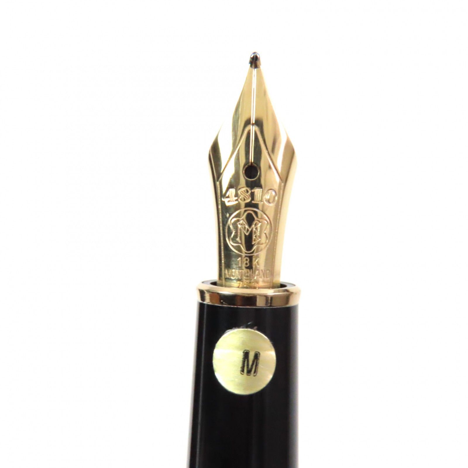 Montblanc Montblanc Montblanc Meisterstück Solitaire Au750 Fountain Pen Metal Pen Size ONE SIZE - 6 Thumbnail