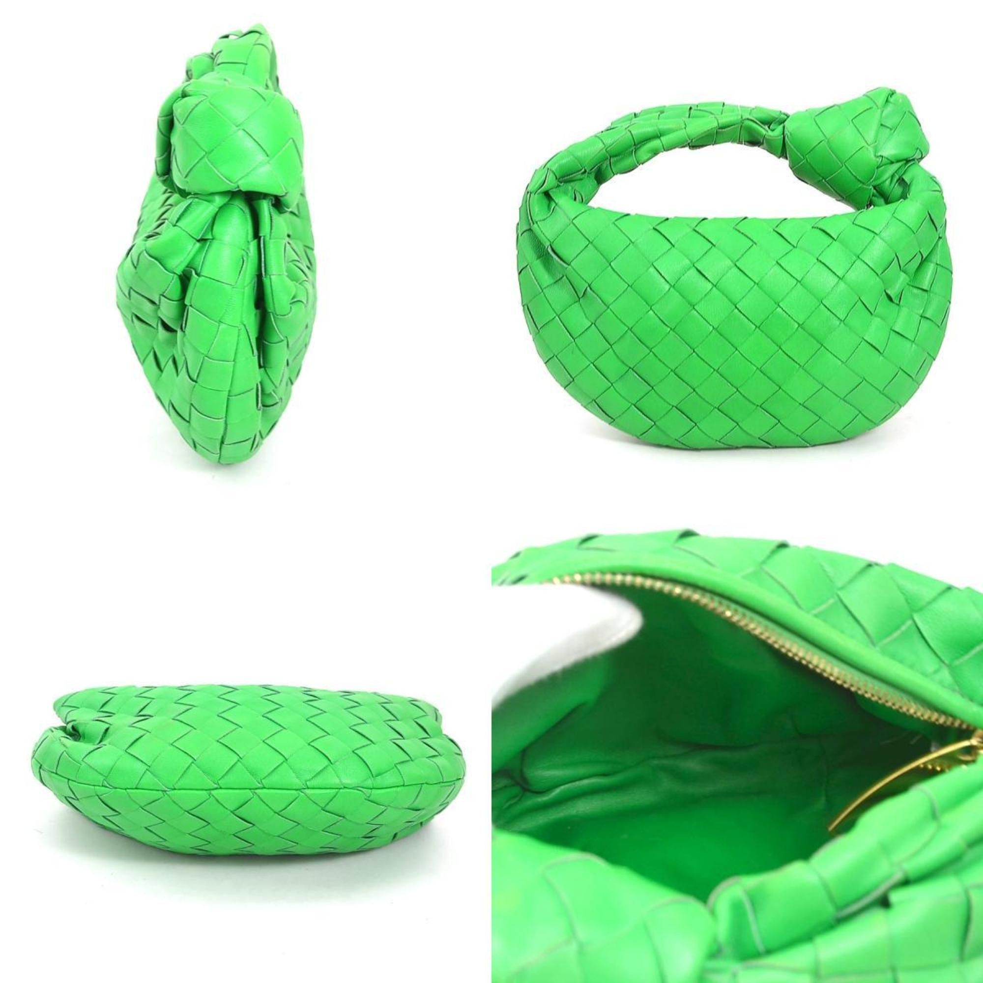 Bottega Veneta BOTTEGA VENETA handbag mini Jody leather green gold women's e60278j Size ONE SIZE - 2 Thumbnail