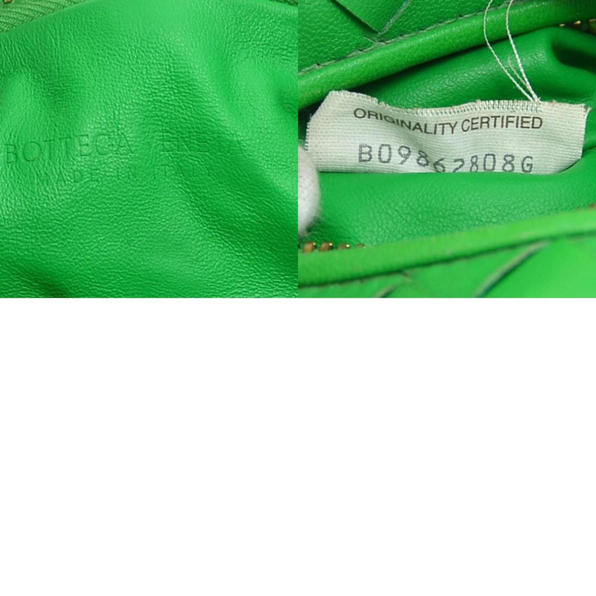 Bottega Veneta BOTTEGA VENETA handbag mini Jody leather green gold women's e60278j Size ONE SIZE - 5 Thumbnail