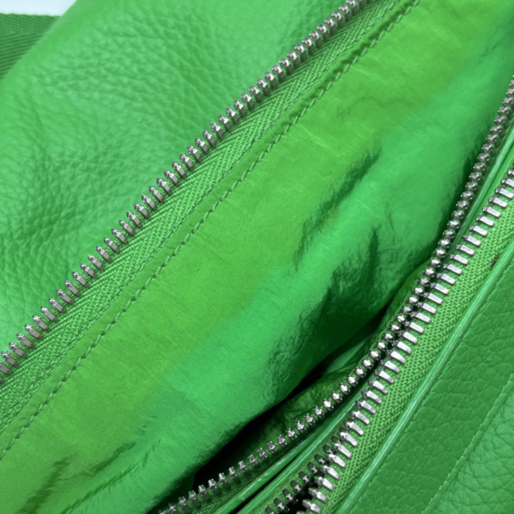 Bottega Veneta BOTTEGA VENETA Classic Pillow Crossbody Shoulder Bag 666548 Green Leather Women's Size ONE SIZE - 8 Thumbnail