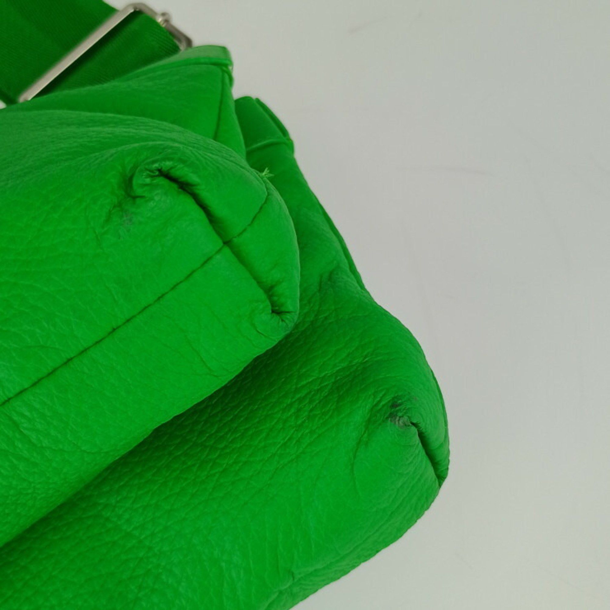 Bottega Veneta BOTTEGA VENETA Classic Pillow Crossbody Shoulder Bag 666548 Green Leather Women's Size ONE SIZE - 5 Thumbnail