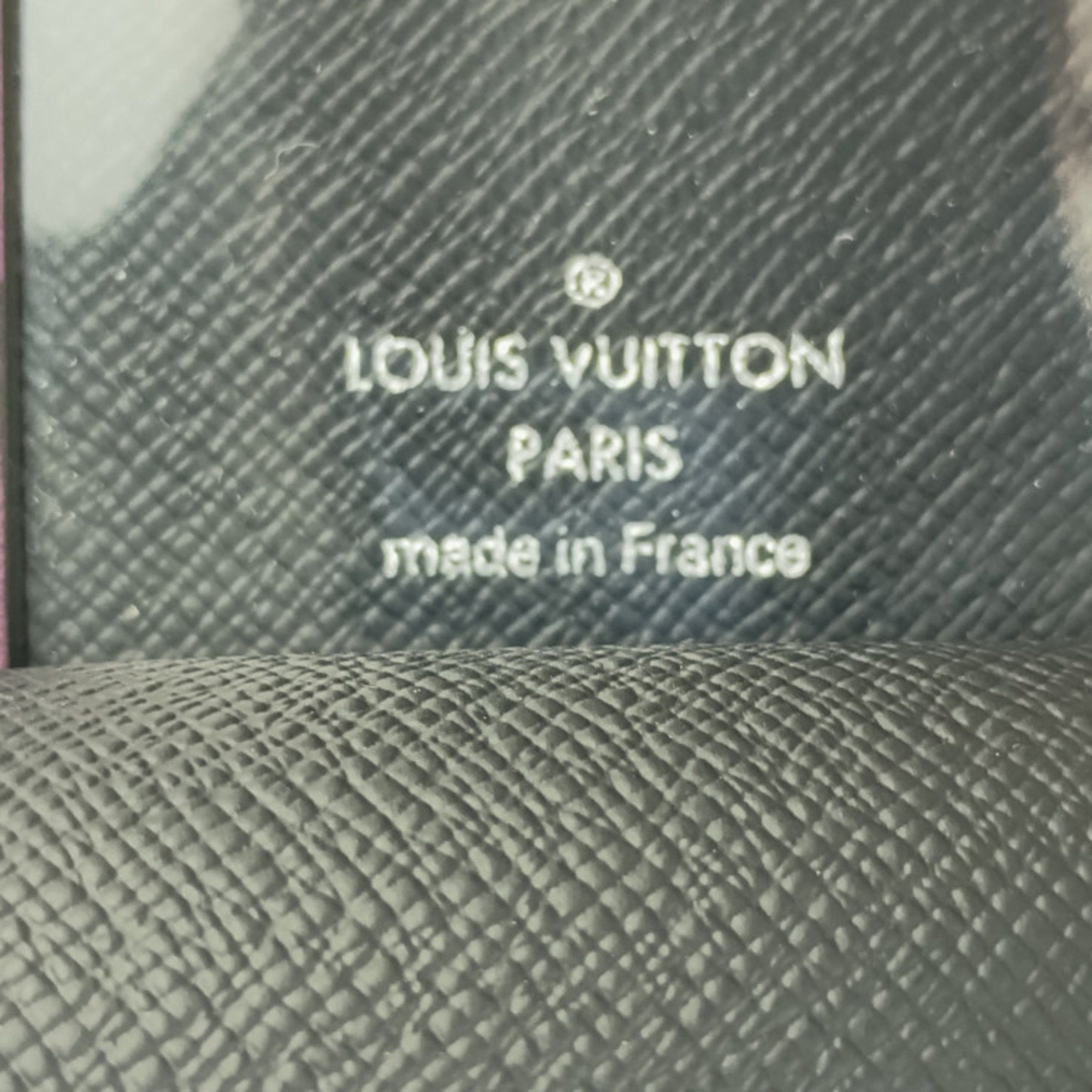 Louis Vuitton Louis Vuitton Name Tag Porto Address Ketch - Brown Purple Monogram Canvas Leather Men's Women's Size ONE SIZE - 7 Thumbnail