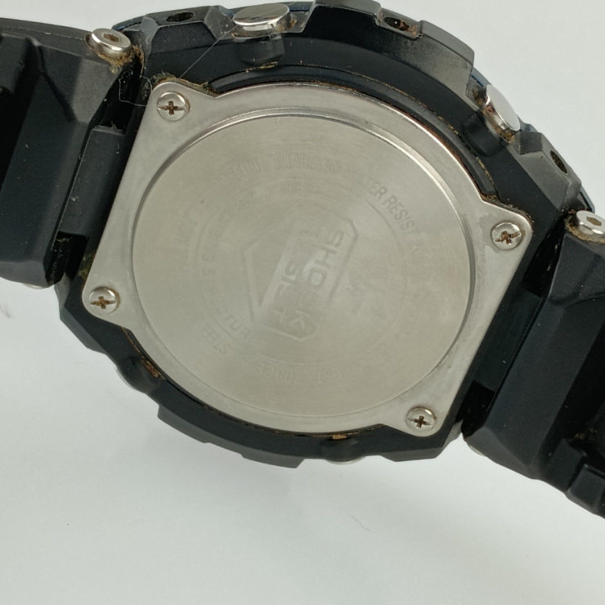 Casio Casio Watch G-SHOCK G-STEEL G-Shock G-Steel GST-200CP-2AJF Black & Blue Dial Resin Stainless Steel Men's Digital Quartz Size ONE SIZE - 9 Thumbnail