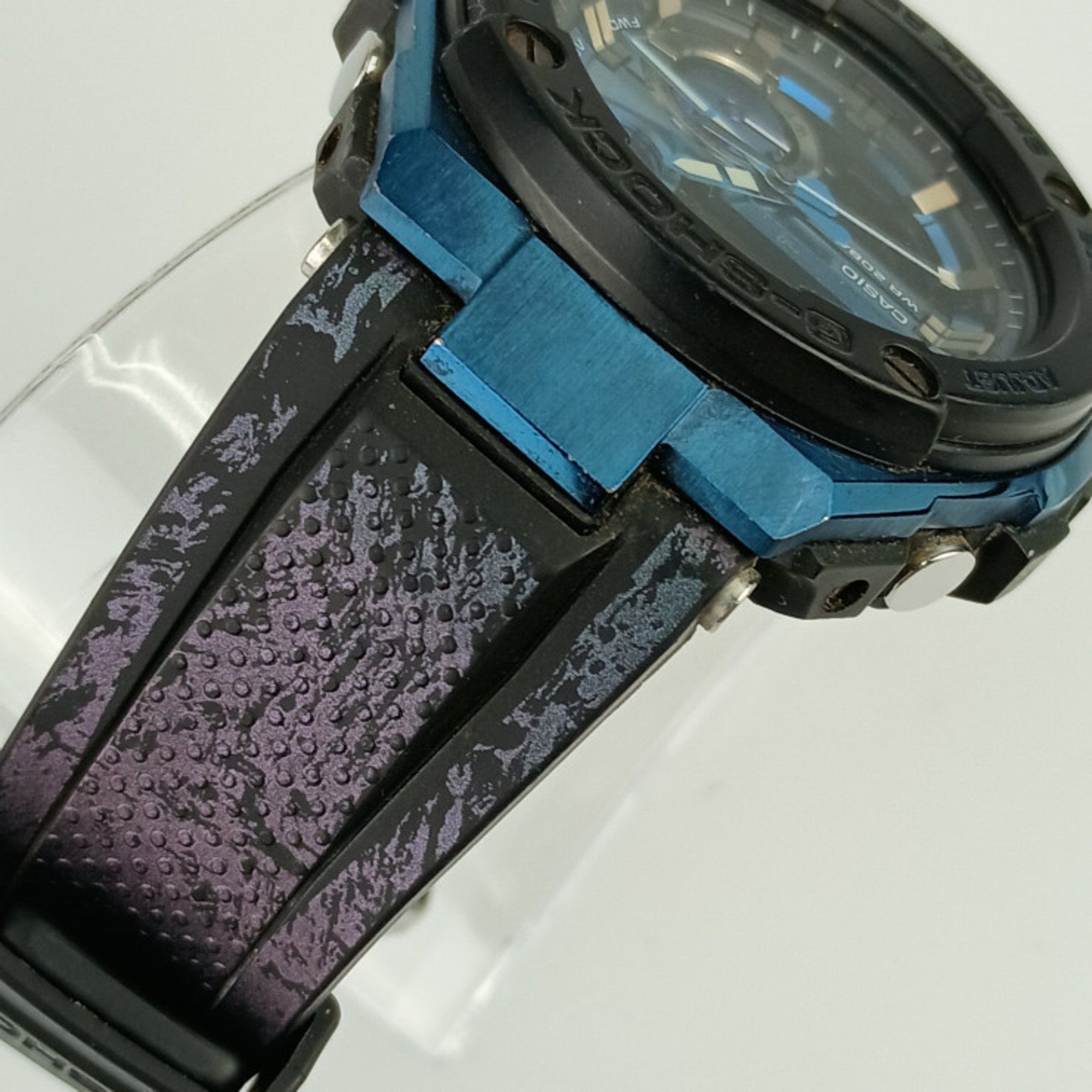 Casio Casio Watch G-SHOCK G-STEEL G-Shock G-Steel GST-200CP-2AJF Black & Blue Dial Resin Stainless Steel Men's Digital Quartz Size ONE SIZE - 6 Thumbnail