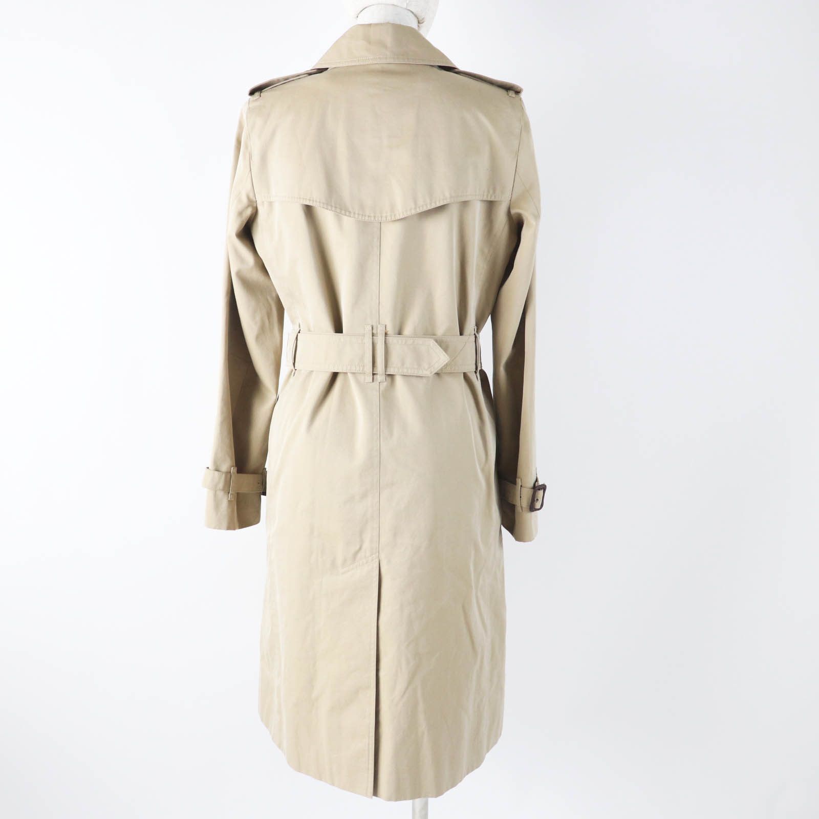 Burberry Burberry Burberry London Trench Coat Cotton Cowhide Wool Liner Trench Coat Cotton Outerwear B1A88-330-51 Size ONE SIZE - 4 Thumbnail