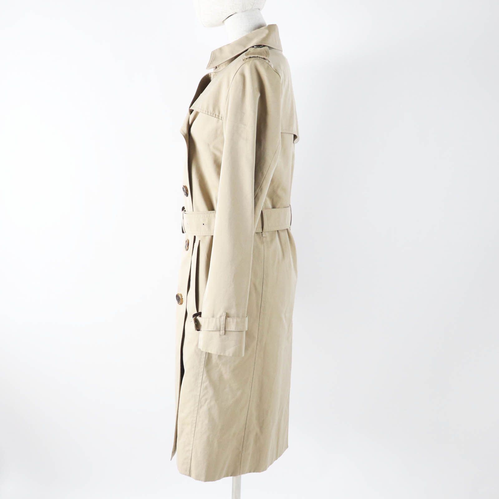 Burberry Burberry Burberry London Trench Coat Cotton Cowhide Wool Liner Trench Coat Cotton Outerwear B1A88-330-51 Size ONE SIZE - 3 Thumbnail