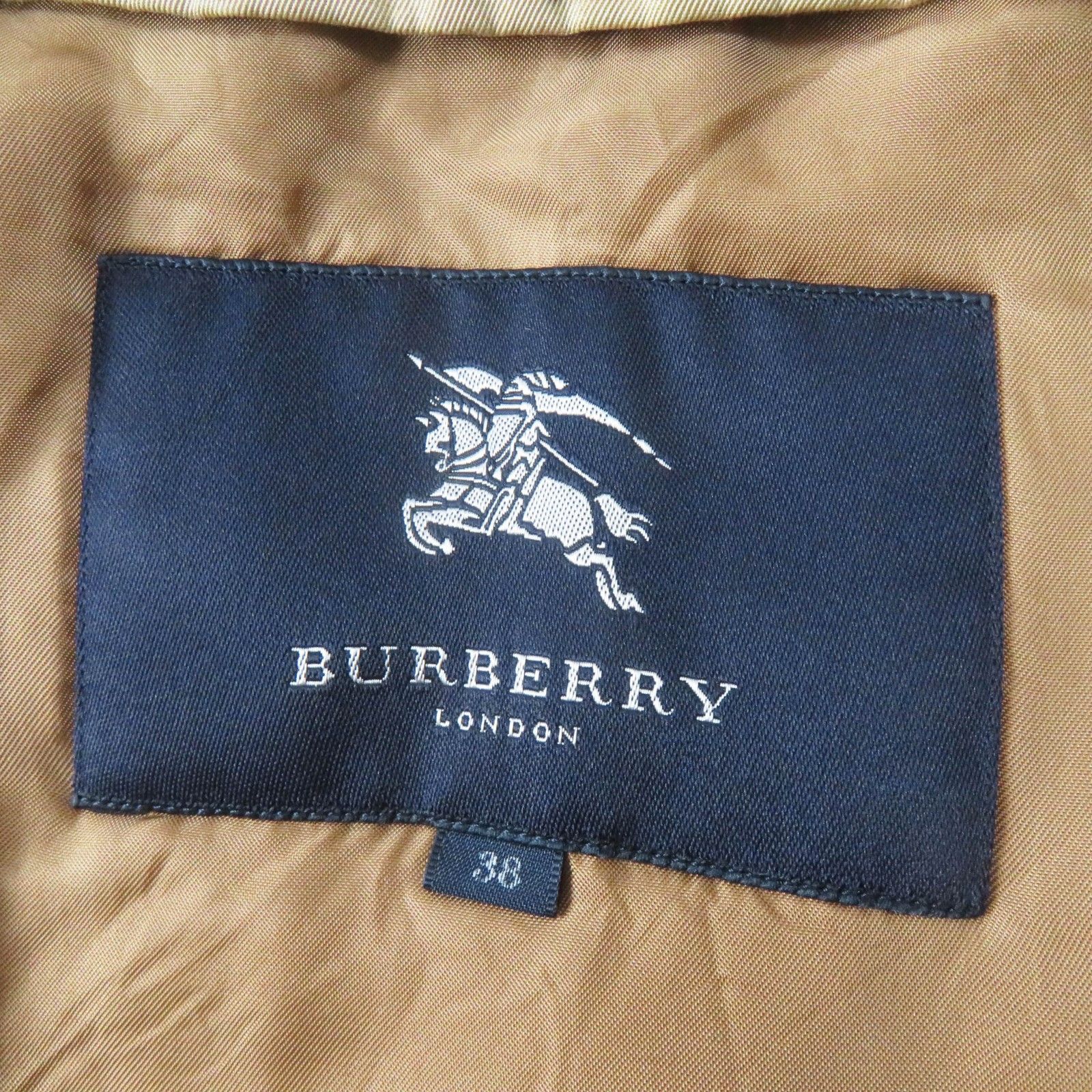 Burberry Burberry Burberry London Trench Coat Cotton Cowhide Wool Liner Trench Coat Cotton Outerwear B1A88-330-51 Size ONE SIZE - 8 Thumbnail
