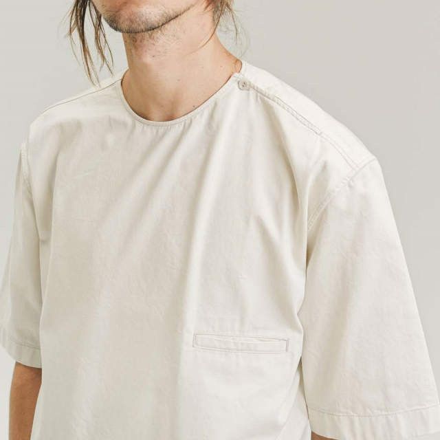 Other Other LEMAIRE BUTTON NECK TOP Cotton Shirt Cotton Tops M221 TO132 LF729 DUTY FREE for USA Size ONE SIZE - 10 Thumbnail