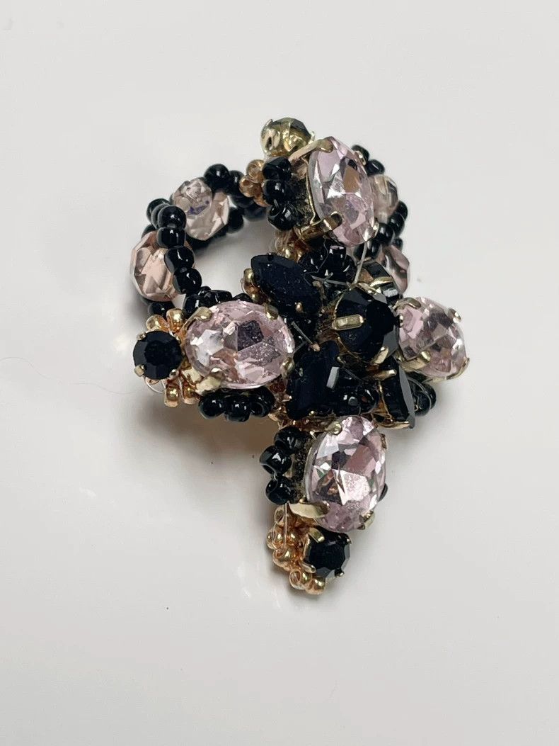 Undercover Undercover Cross Design Beaded Jewelry Ring- DMC Size ONE SIZE - 2 Thumbnail