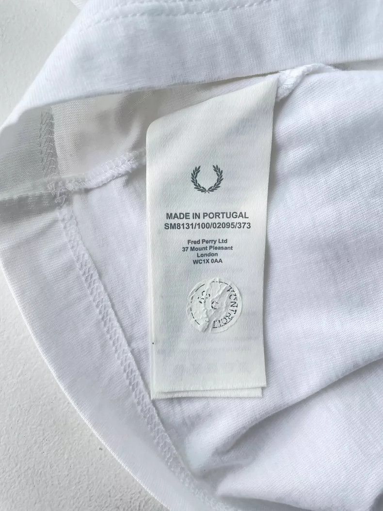 Raf Simons Raf Simons x Fred Perry Portrait Patch T-shirt- DMC Size US S / EU 44-46 / 1 - 9 Thumbnail