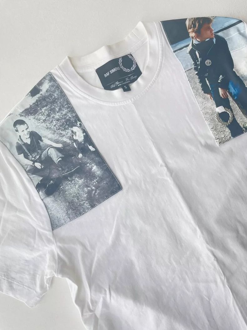 Raf Simons Raf Simons x Fred Perry Portrait Patch T-shirt- DMC Size US S / EU 44-46 / 1 - 3 Thumbnail