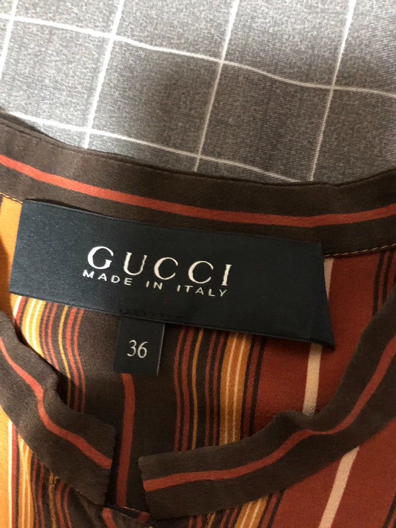 Gucci Gucci Striped Dress for Any Season Wear- DMC Size US S / EU 44-46 / 1 - 2 Thumbnail