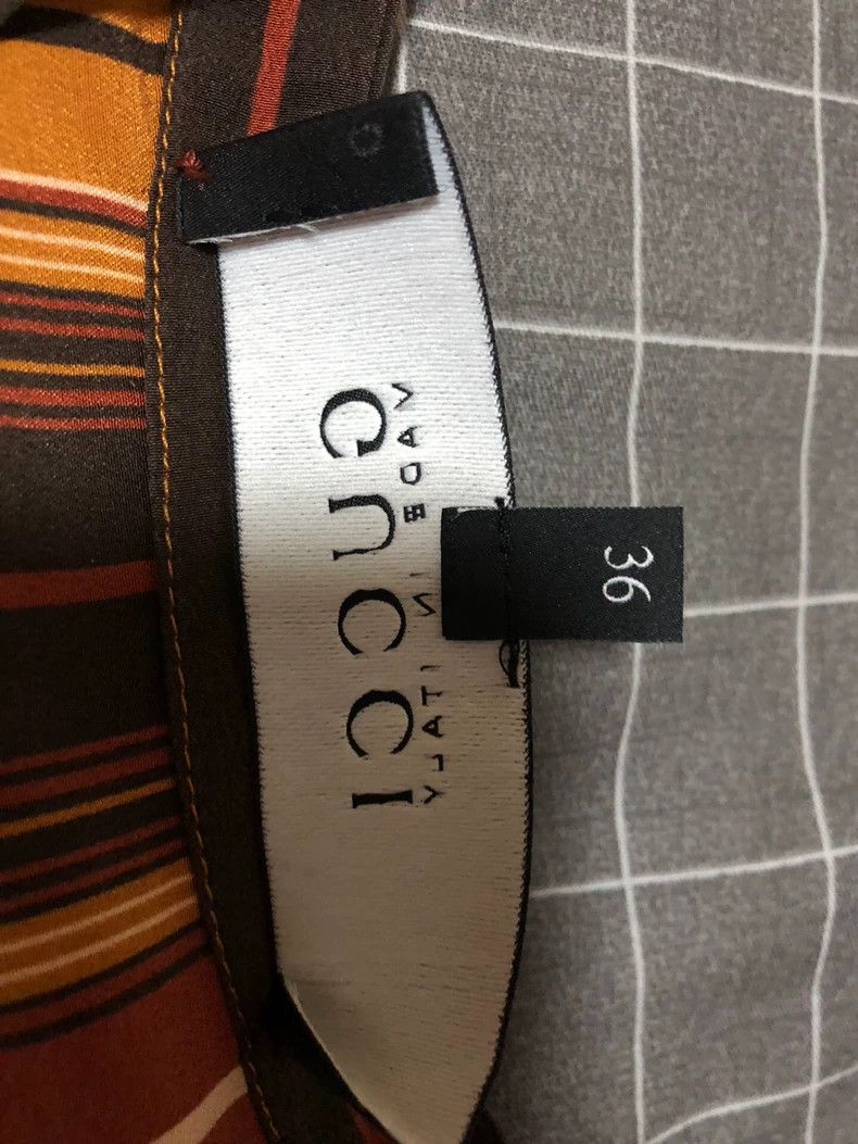 Gucci Gucci Striped Dress for Any Season Wear- DMC Size US S / EU 44-46 / 1 - 3 Thumbnail