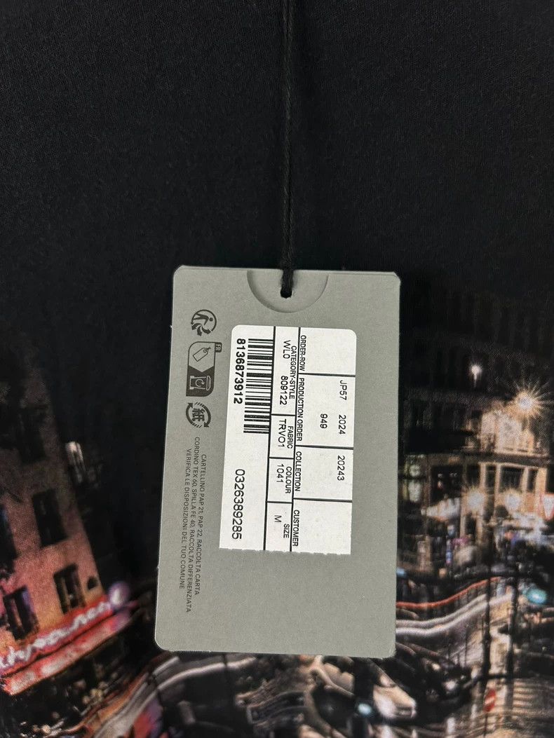 Balenciaga Balenciaga Pigalle Street Scene Short Sleeve T-Shirt- DMC Size US M / EU 48-50 / 2 - 4 Thumbnail