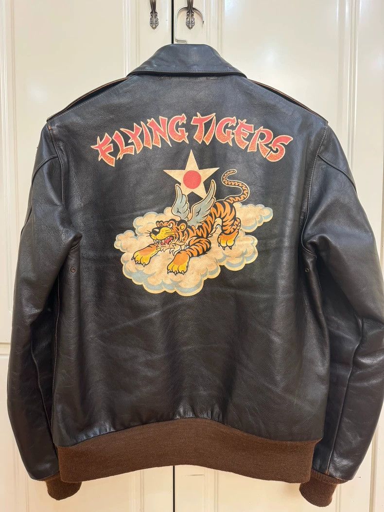 The Real McCoy's The Real McCoys A2 Pilot Jacket Size 42- DMC Size US L / EU 52-54 / 3 - 4 Thumbnail