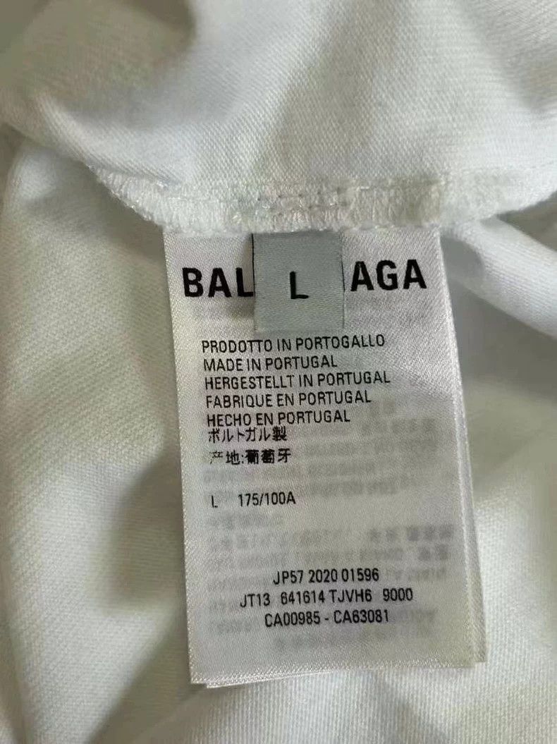 Balenciaga Balenciaga White Vintage Castle Short Sleeve T-Shirt- DMC Size US L / EU 52-54 / 3 - 5 Thumbnail
