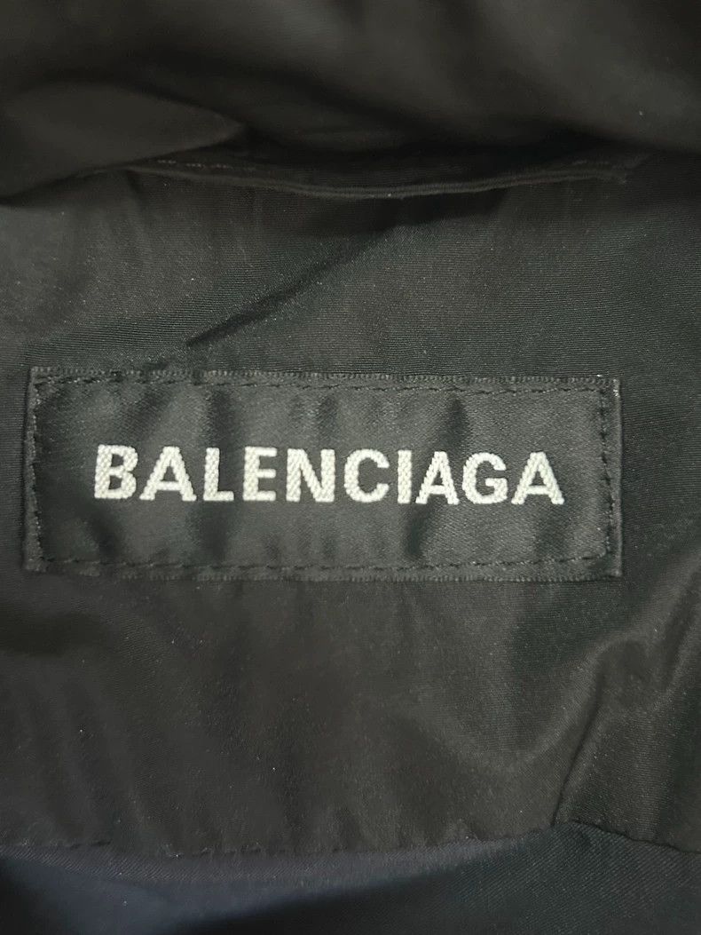 Balenciaga Balenciaga Black Classic Padded Jacket 46 Size- DMC Size US L / EU 52-54 / 3 - 3 Thumbnail