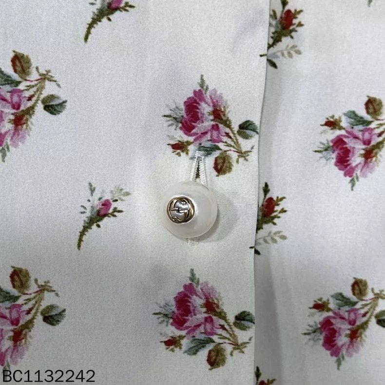 Gucci Cherry Printed Dress with Bow Detail- DMC Size US 36 / EU 52 - 5 Thumbnail