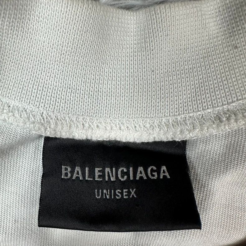 Balenciaga Balenciaga Embroidery Double-Sided Short Sleeve Shirt- DMC Size US M / EU 48-50 / 2 - 4 Thumbnail
