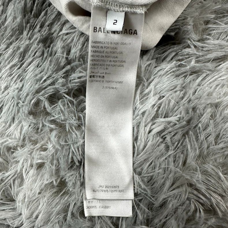 Balenciaga Balenciaga Embroidery Double-Sided Short Sleeve Shirt- DMC Size US M / EU 48-50 / 2 - 6 Thumbnail
