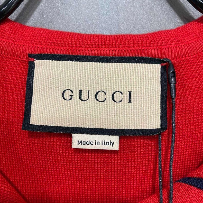 Gucci Red Striped Short Sleeve Top by Gucci- DMC Size US XXS / EU 40 - 4 Thumbnail