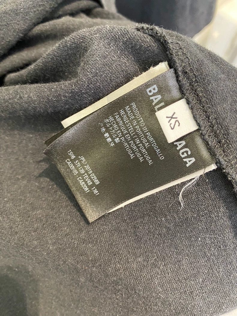 Balenciaga Balenciaga Black Yellow Letter Short Sleeve T-Shirt- DMC Size US XS / EU 42 / 0 - 5 Thumbnail