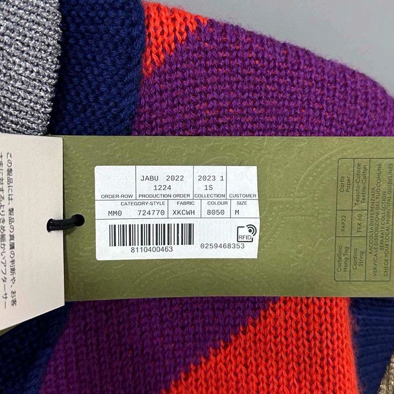 Gucci Gucci Striped Knit Wool Sweater- DMC Size US M / EU 48-50 / 2 - 7 Thumbnail