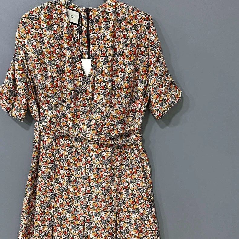 Floral Dress by Gucci in Excellent Condition- DMC