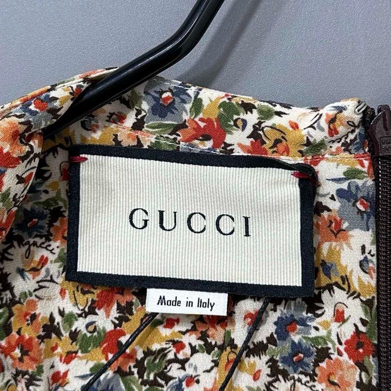 Floral Dress by Gucci in Excellent Condition- DMC