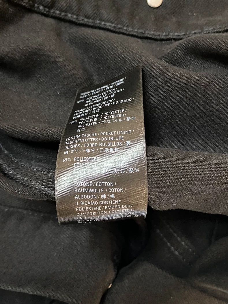 Balenciaga Balenciaga Black Denim Jacket Size 34- DMC Size US L / EU 52-54 / 3 - 5 Thumbnail