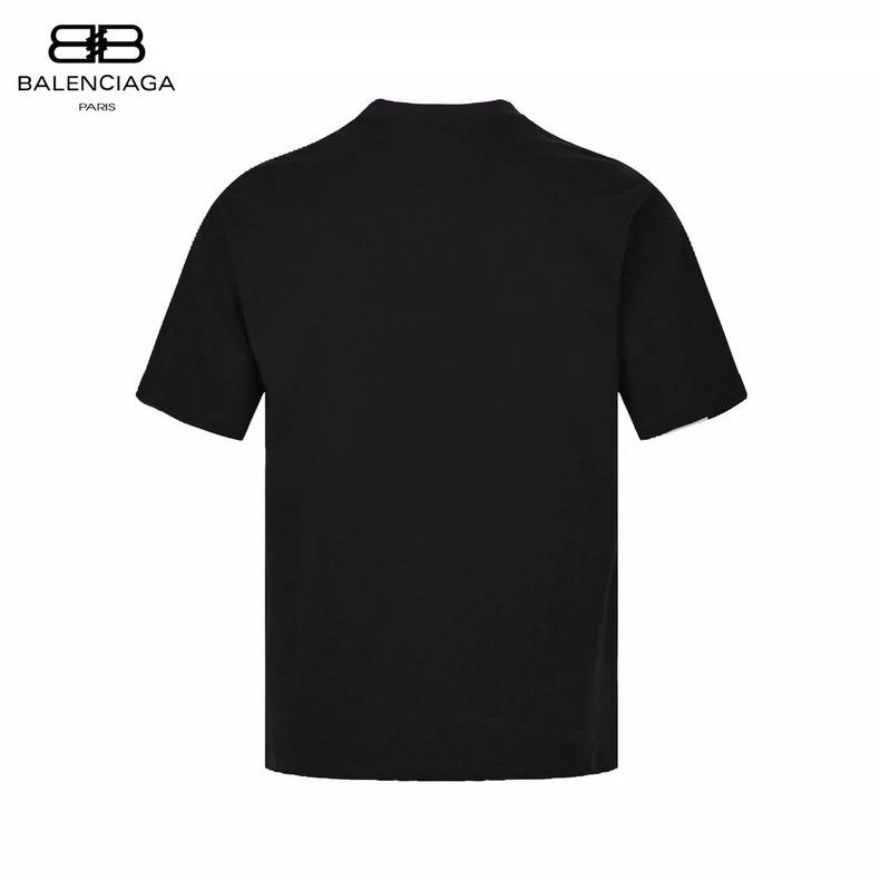 Balenciaga Balenciaga Short Sleeve T-Shirt with Print- DMC Size US M / EU 48-50 / 2 - 2 Thumbnail