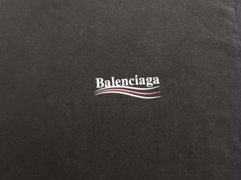 Balenciaga Balenciaga Black Short Sleeve T-Shirt- DMC Size US S / EU 44-46 / 1 - 5 Thumbnail