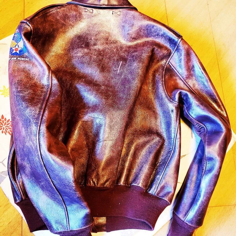 The Real McCoy's THE REALMcCOY'S A2 Leather Jacket Size 38- DMC Size US M / EU 48-50 / 2 - 6 Thumbnail