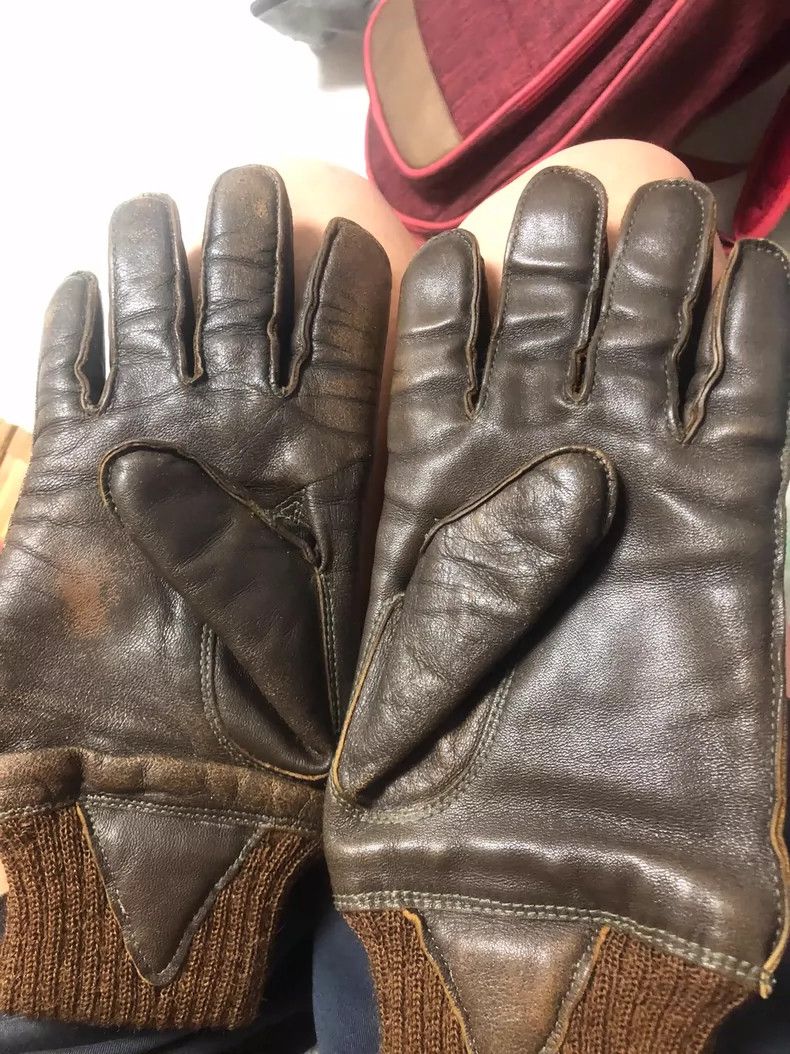 The Real McCoy's Real McCoys A-10 Leather Gloves- DMC Size ONE SIZE - 2 Thumbnail