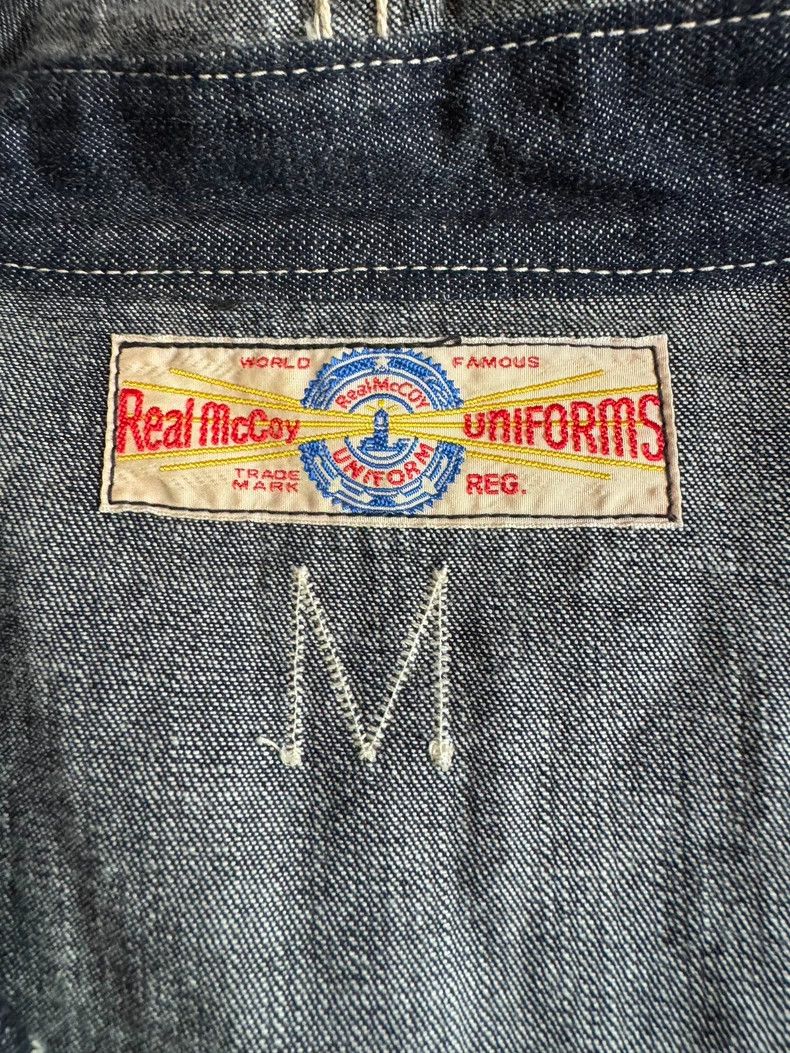The Real McCoy's The Real McCoys USN Denim Deck Pullover- DMC Size US M / EU 48-50 / 2 - 2 Thumbnail